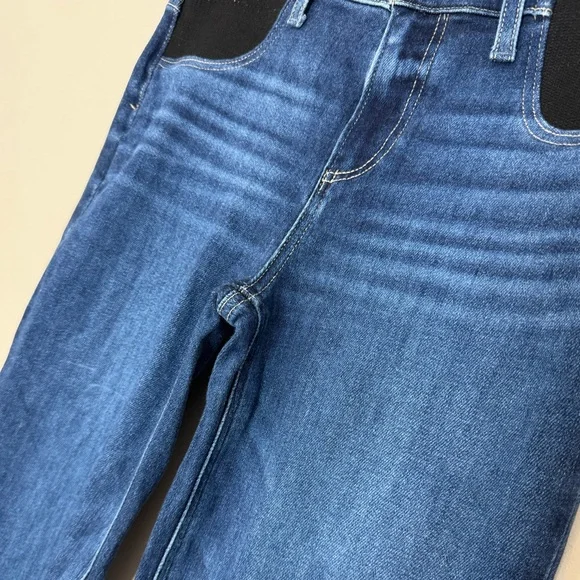 PAIGE Cindy Maternity Straight Leg Jeans In Suncrest Size 26 - Picture 6 of 16